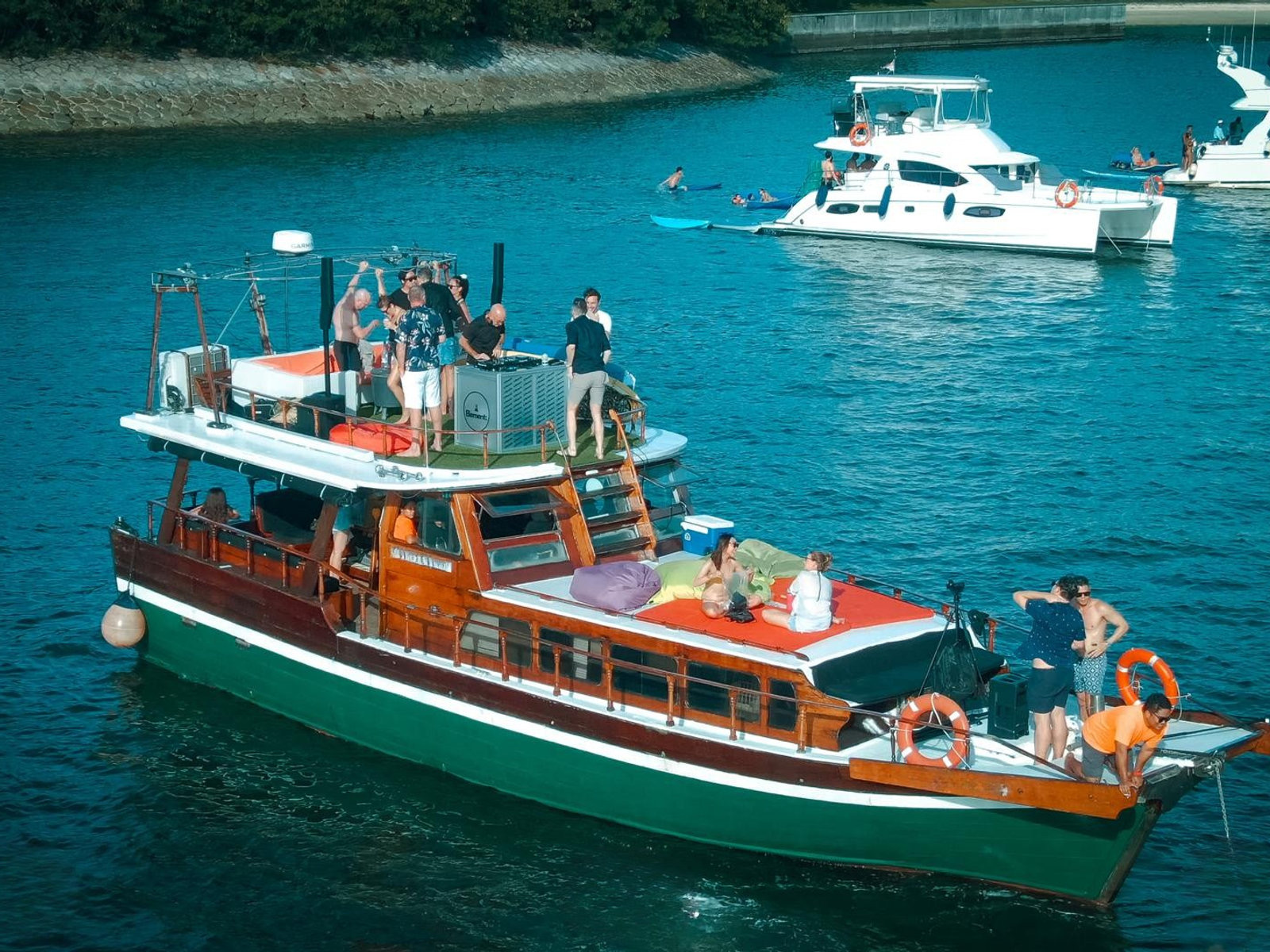 HK Junk Boat 45